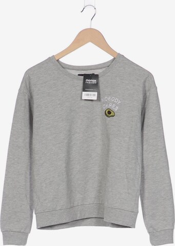 even&odd Sweatshirt & Zip-Up Hoodie in S in Grey: front