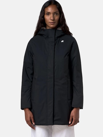 K-Way - Chaqueta de invierno 'K-WAY SOPHIE TWILL SOFT BEAVER GIUBBINO' en negro