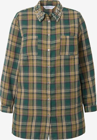 Studio Untold Blouse in Green: front