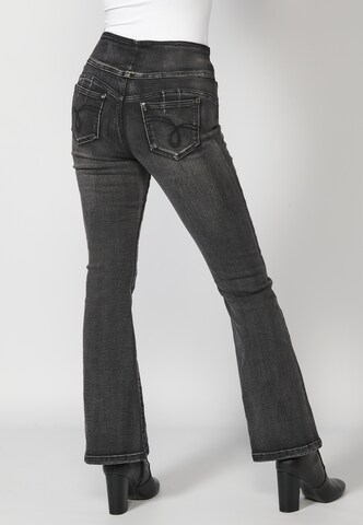 KOROSHI Flared Jeans in Grey