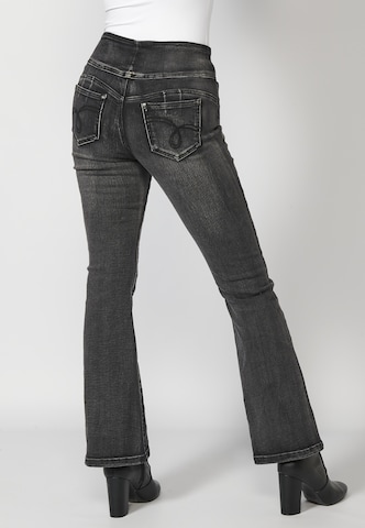 KOROSHI Flared Jeans in Grau