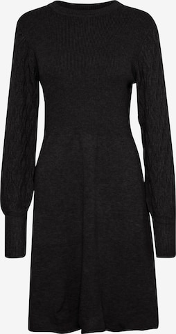b.young Knitted dress 'Nonina' in Black: front