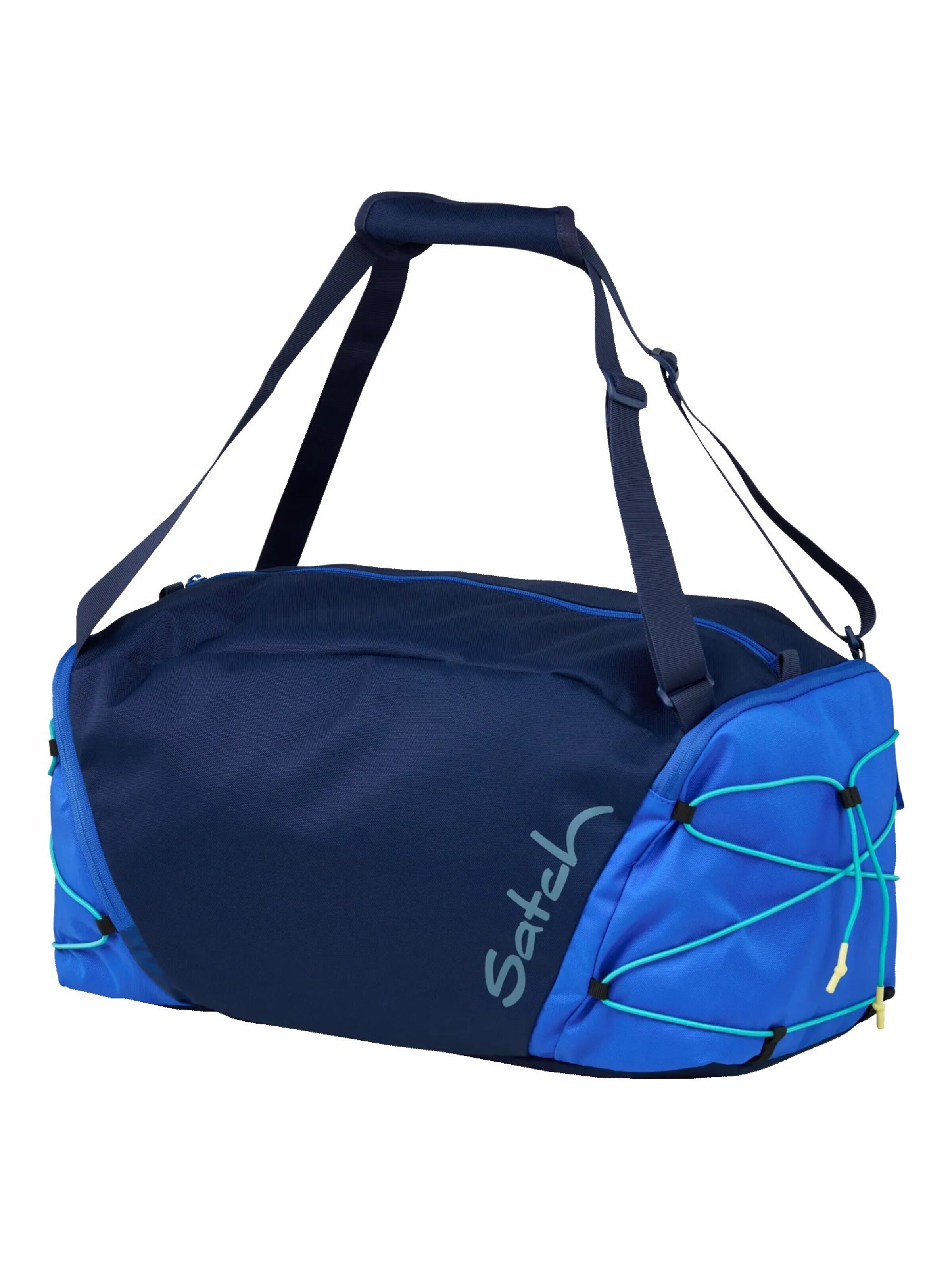 Satch Athletic Gym Bag 'Sporttasche Sporttasche' in Blue: front