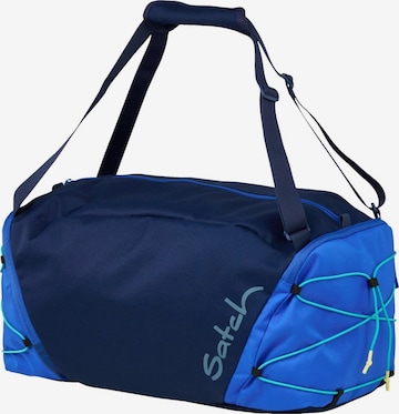 Satch Athletic Gym Bag 'Sporttasche Sporttasche' in Blue: front