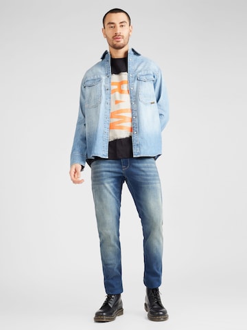 G-Star RAW - Ajuste regular Camisa 'Dakota' en azul