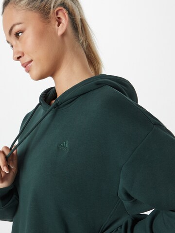 ADIDAS SPORTSWEAR Athletic Sweatshirt 'All Szn Fleece Long' in Green