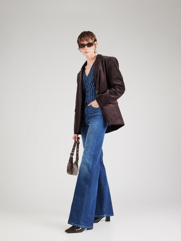 Dondup Flared Jeans 'AMBER' in Blau