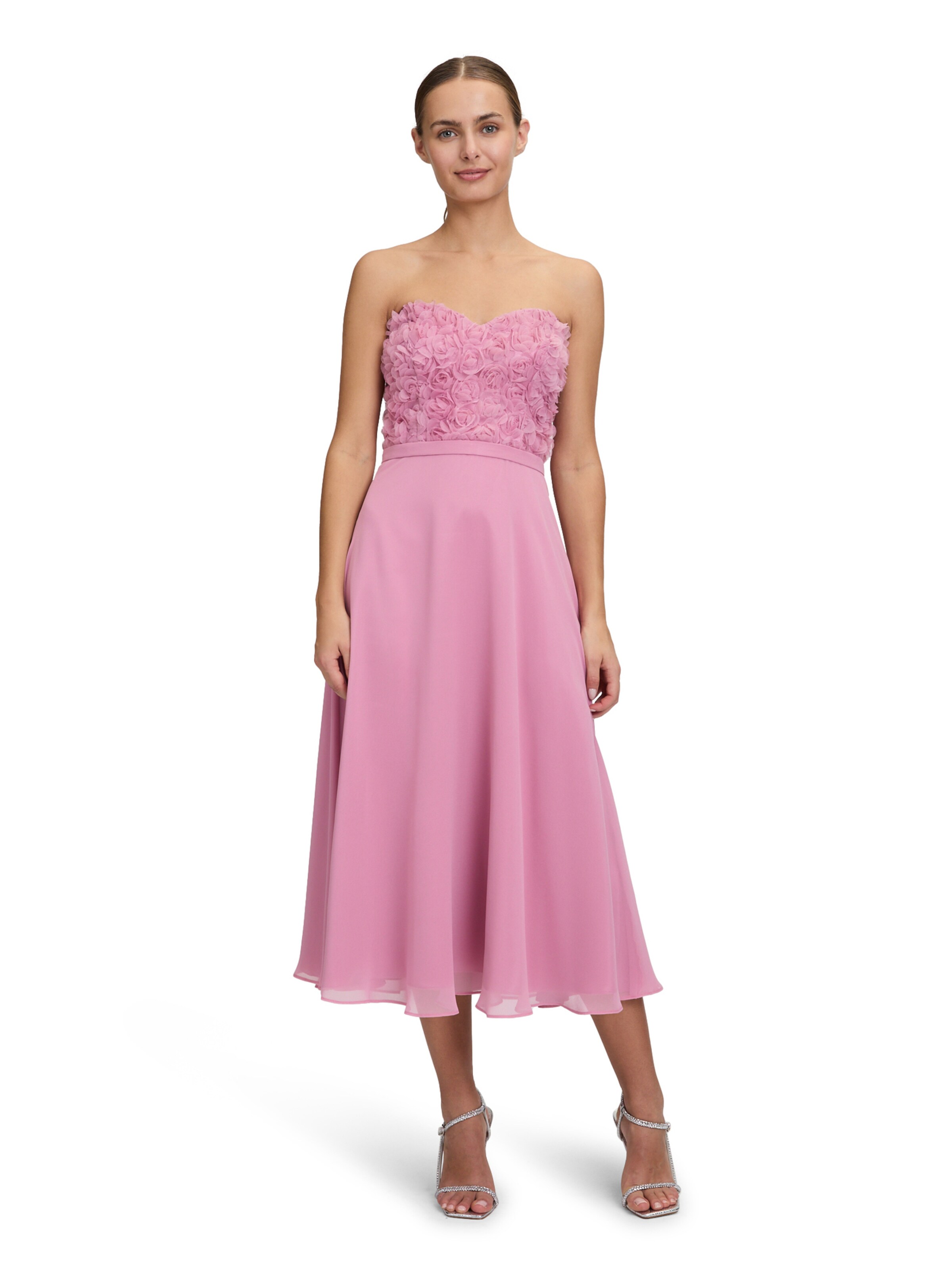 Vera Mont Evening Dress in Pink: front