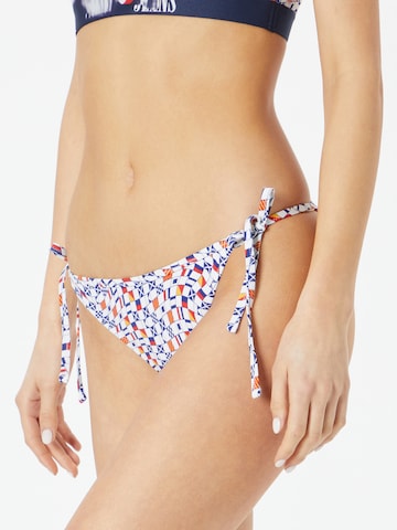 Tommy Jeans Bikini Bottoms in Blue: front