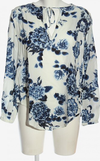 H&M Langarm-Bluse in S in blau / weiß, Produktansicht