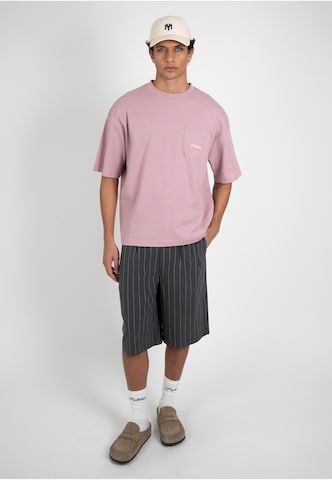 Prohibited Shirt 'Seaside' in Lila
