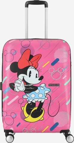 American Tourister Trolley 'Wavebreaker Disney' in Lila: Vorderseite