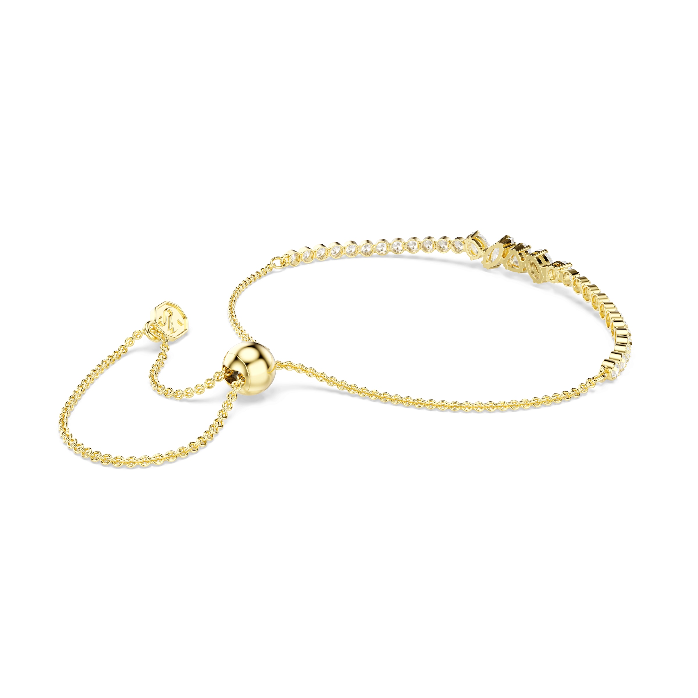 Brățară 'MESMERA' de la Swarovski pe auriu