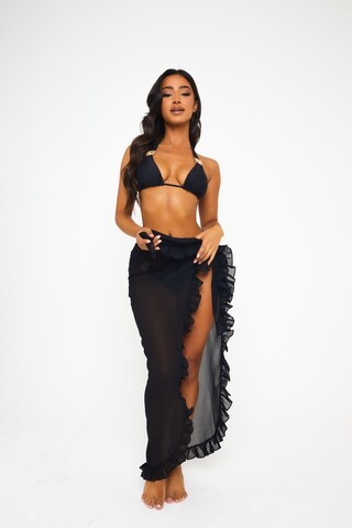 Moda Minx Rok 'Amour' in Zwart: voorkant