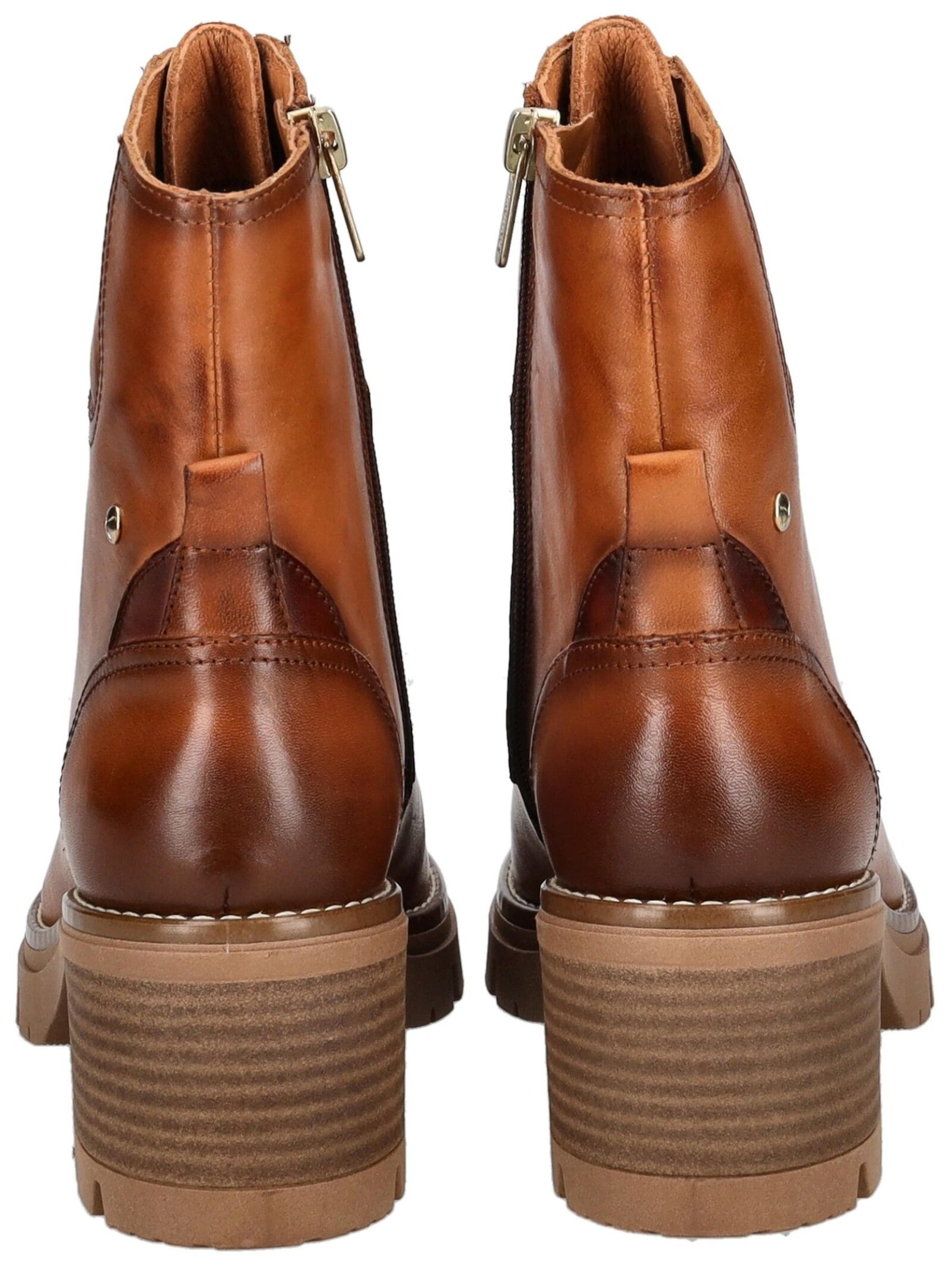 PIKOLINOS Lace-Up Ankle Boots in Brown