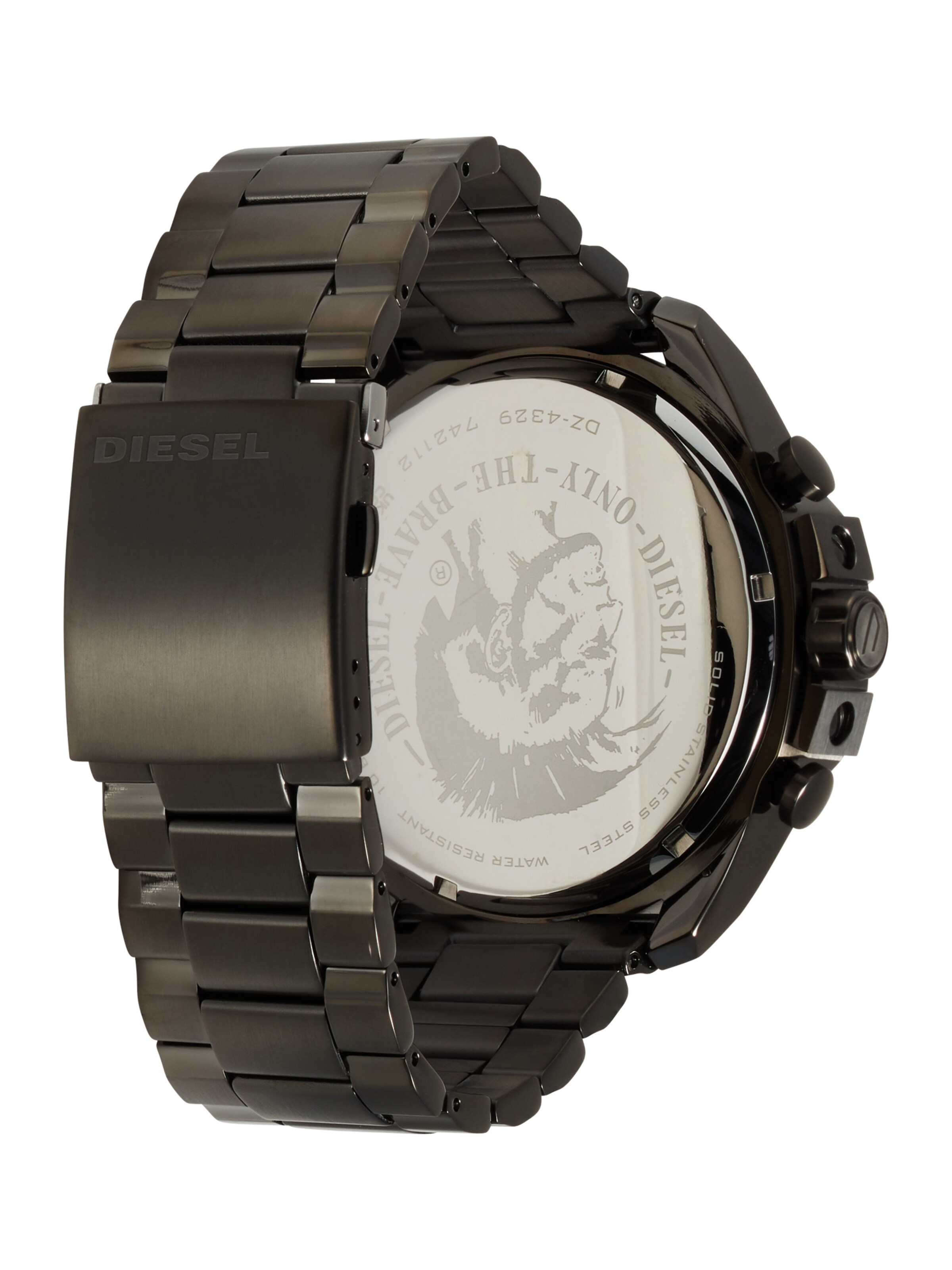DIESEL Analogt ur 'Mega Chief' i grå