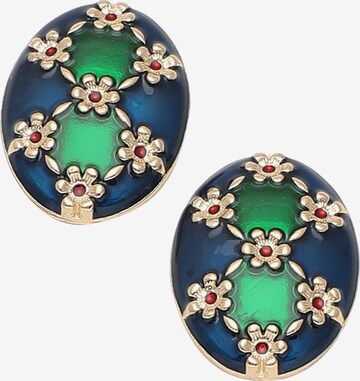 SOHI Earrings 'Abbye' in Green: front