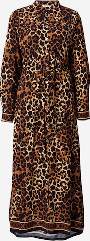 Robe-chemise 'ONLVEDA' ONLY en marron : devant