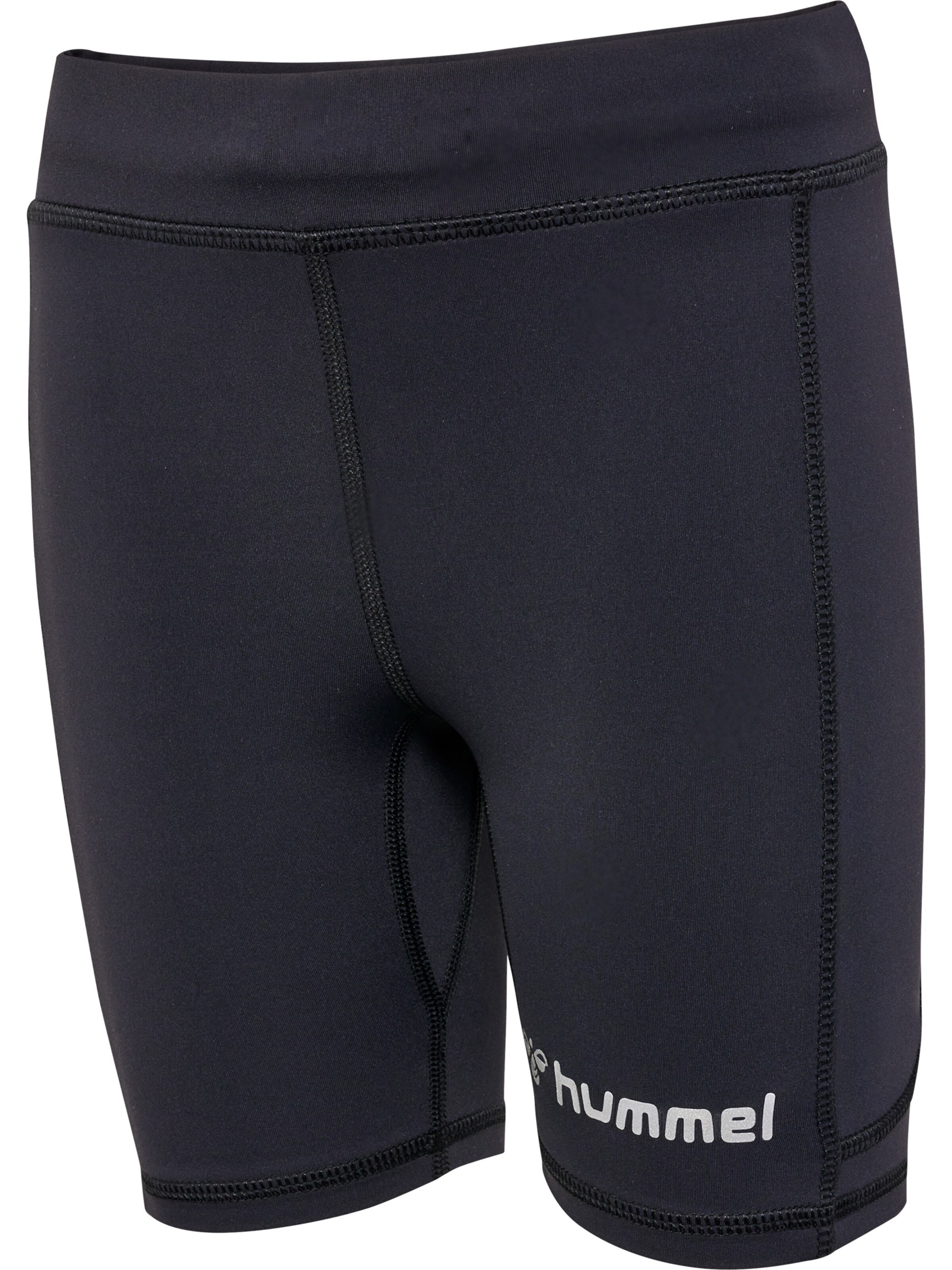 Hummel Skinny Sportshorts in Schwarz