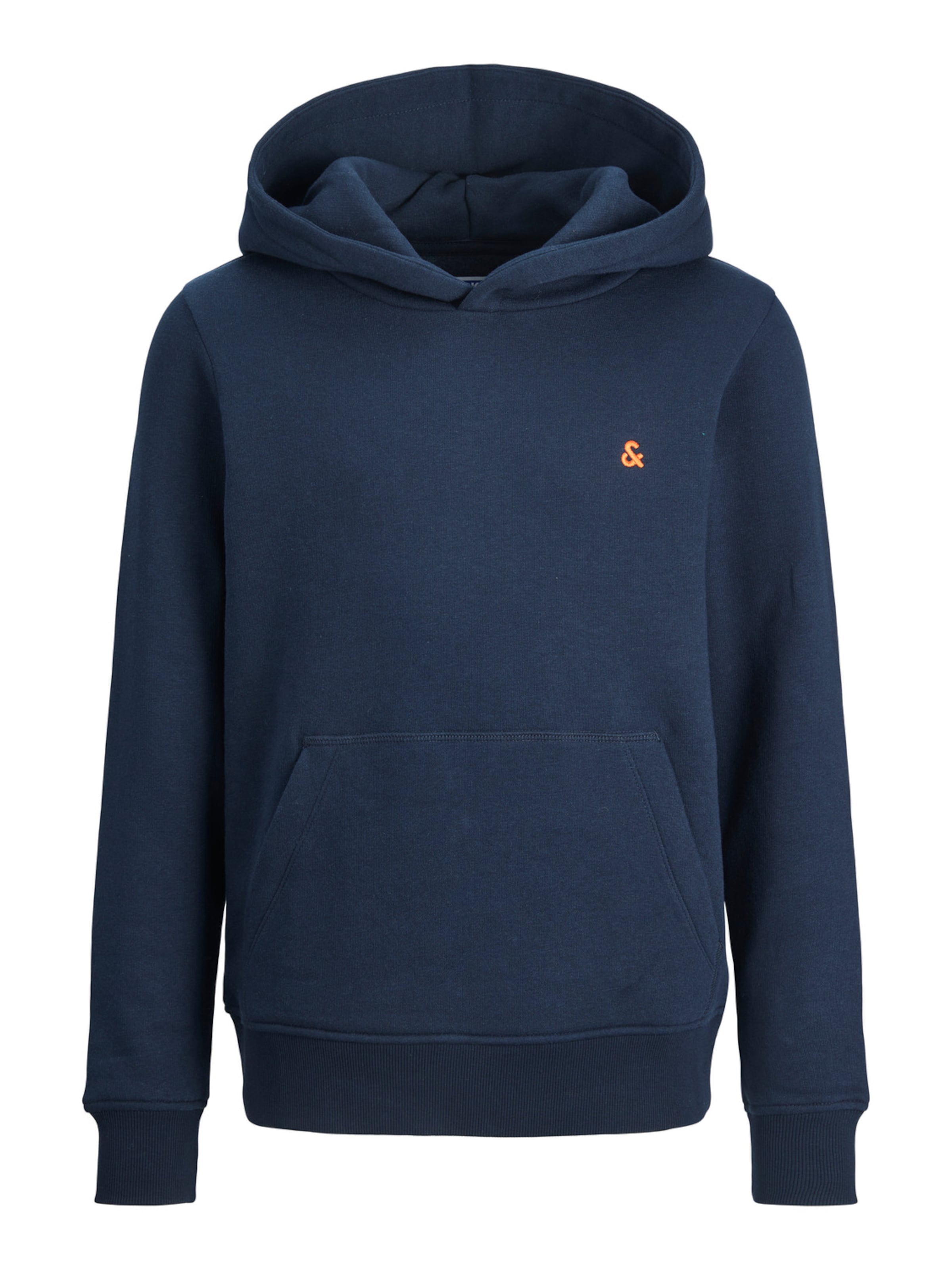 Jack & Jones Junior Mikina 'JJStar' - Modrá: predná strana