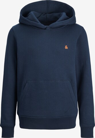 Sweat Jack & Jones Junior en bleu : devant