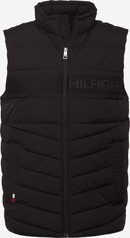 TOMMY HILFIGER - Chaleco en negro: frente