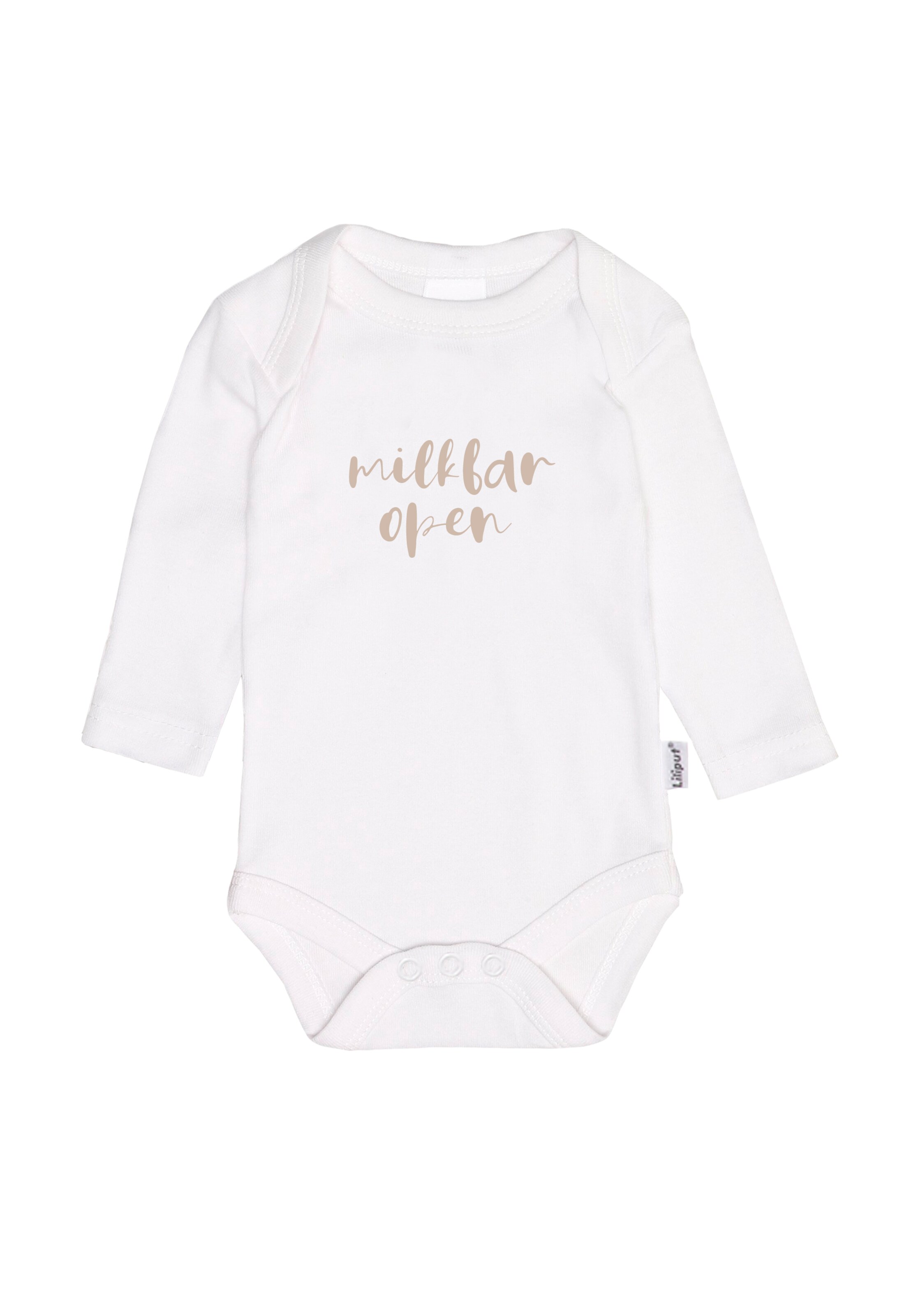 LILIPUT Romper/Bodysuit 'Milkbar open & Baby bear' in White