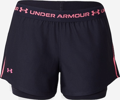 XS dydžio Sportinės kelnės 'Play Up' iš UNDER ARMOUR, spalva – rožinė / juoda, Prekių apžvalga
