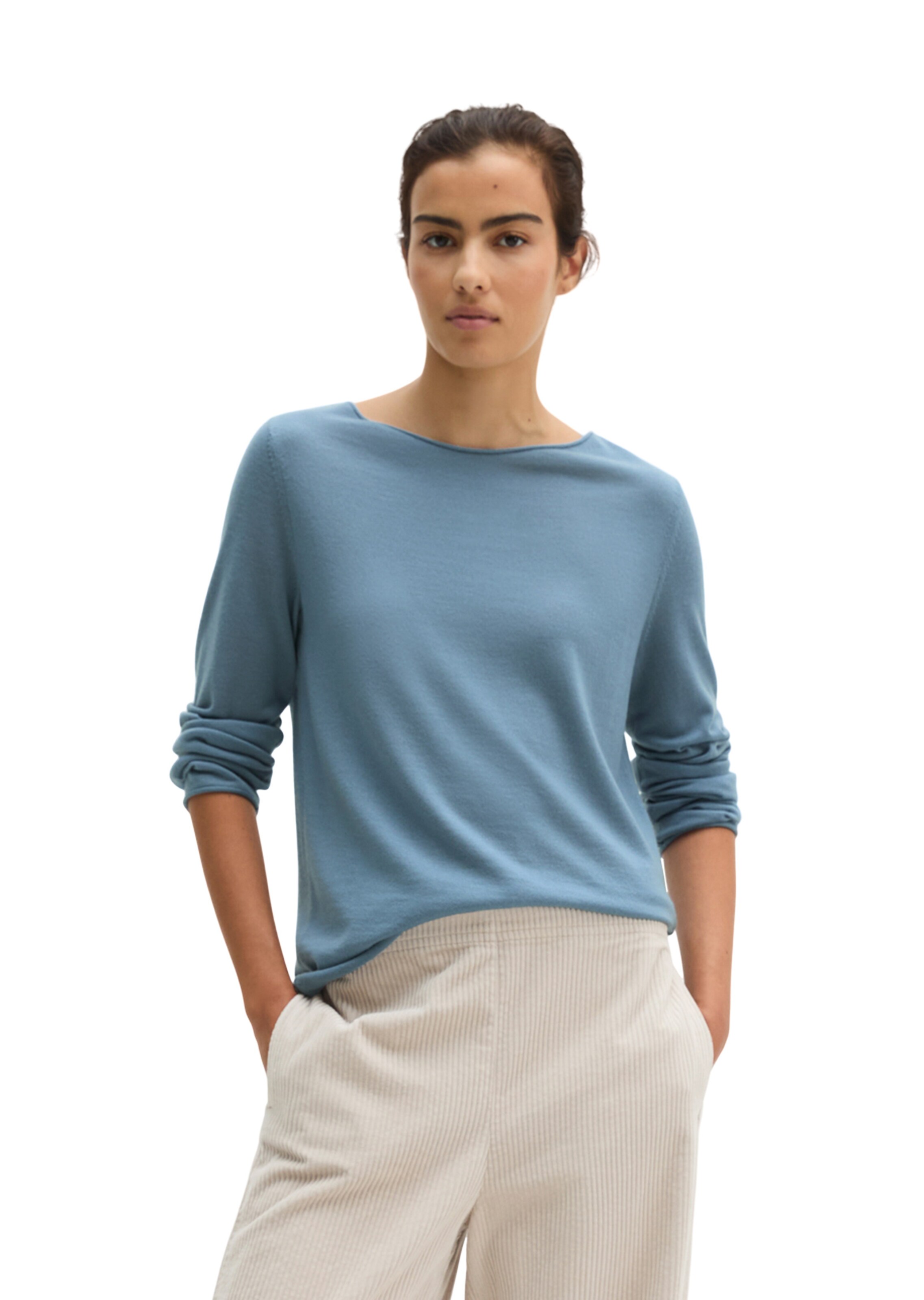 Marc O'Polo Trui in Blauw: voorkant