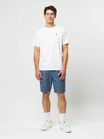T-Shirt 'Nord' U.S. POLO ASSN. en blanc
