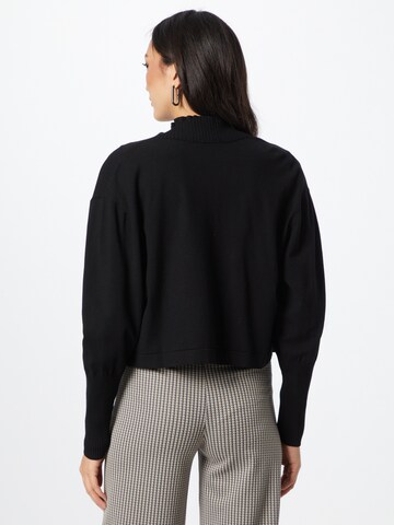 Sisley Knit Cardigan in Black