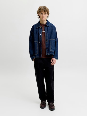 JACK & JONES Shirt 'JJESoho' in Brown