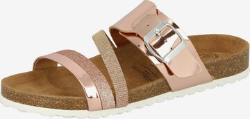 LICO Pantolette 'Bioline' in Pink: Vorderseite