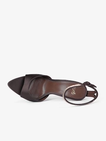 Sandales EXE en marron