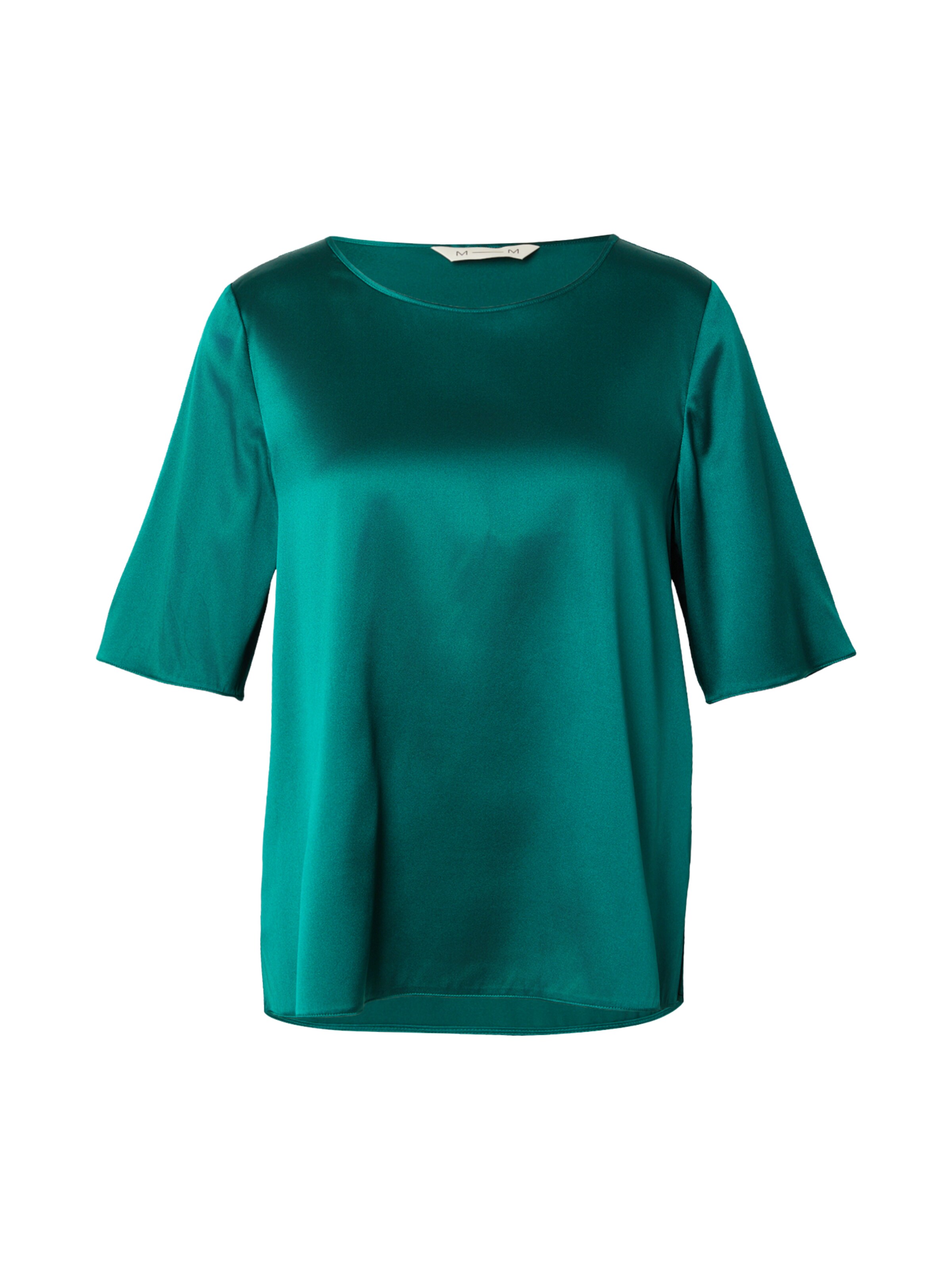 MM by Max Mara Bluse 'LASTI' i grøn: forside