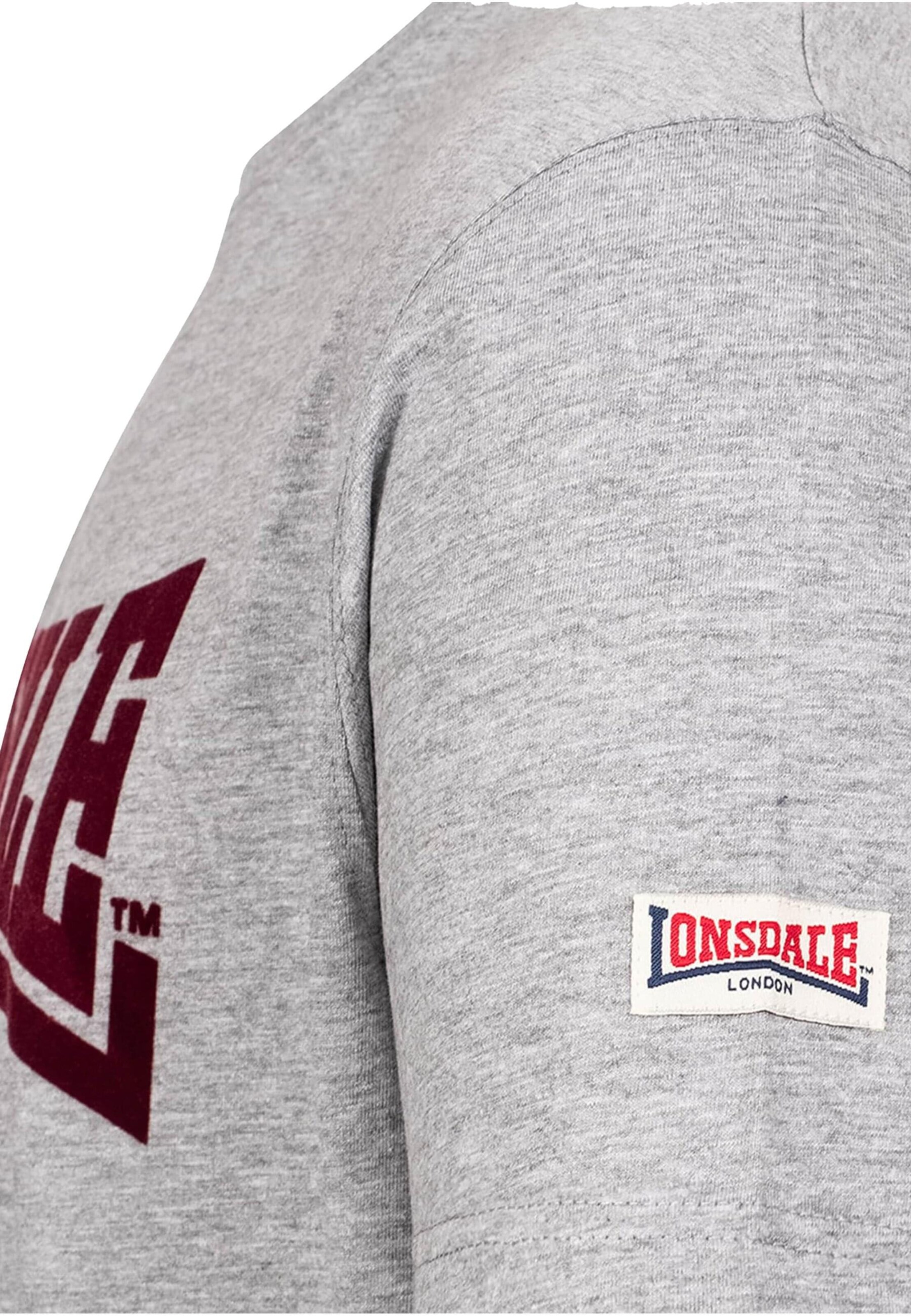 T-Shirt LONSDALE en gris