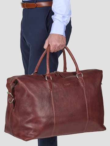 Howard London Weekend bag 'Howard Weekend Bag Jacob Brown' in Brown: front