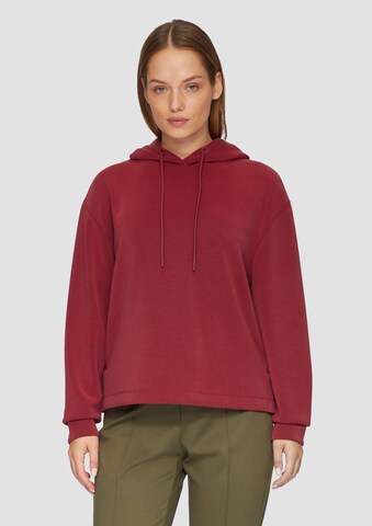 Sweat-shirt s.Oliver en rouge : devant