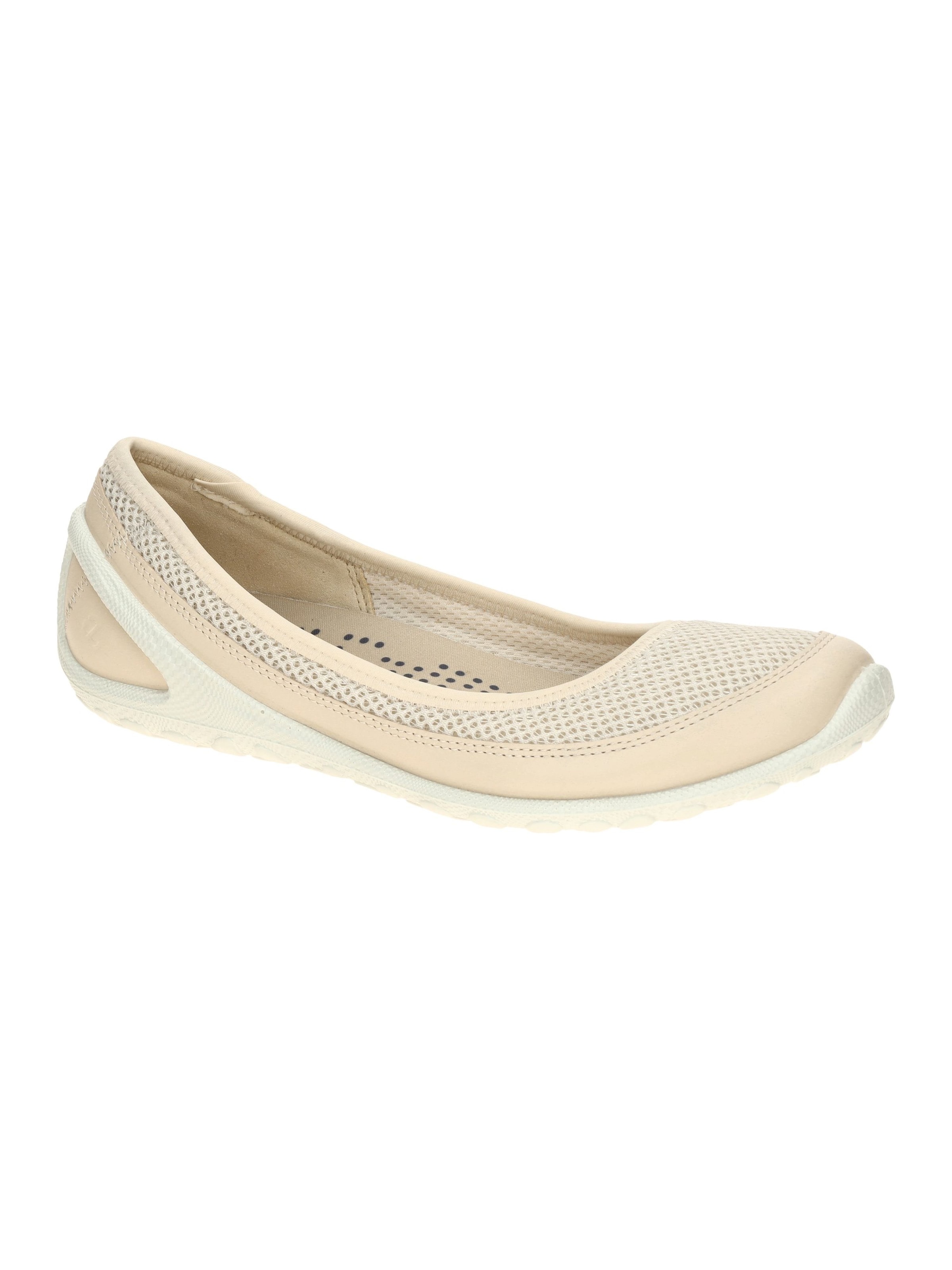 ECCO Ballet Flats 'Biom Lite' in Beige: front