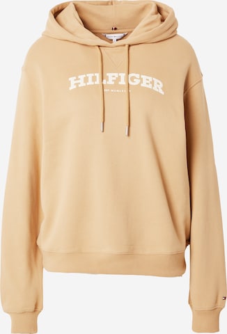 TOMMY HILFIGER Mikina – zelená: přední strana