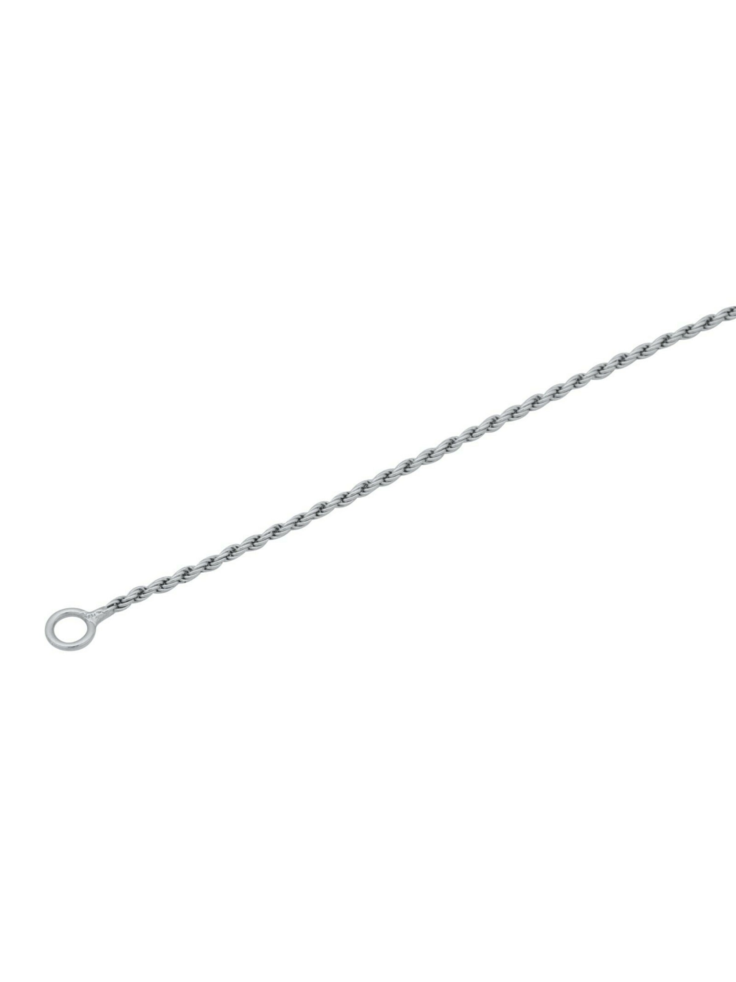 Tony Fein Necklace 'Kordel Rhod' in Silver