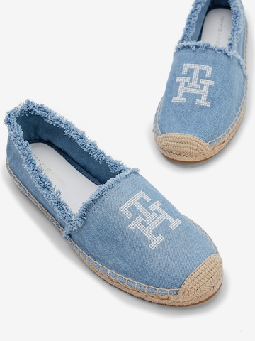 TOMMY HILFIGER Espadrilky – modrá