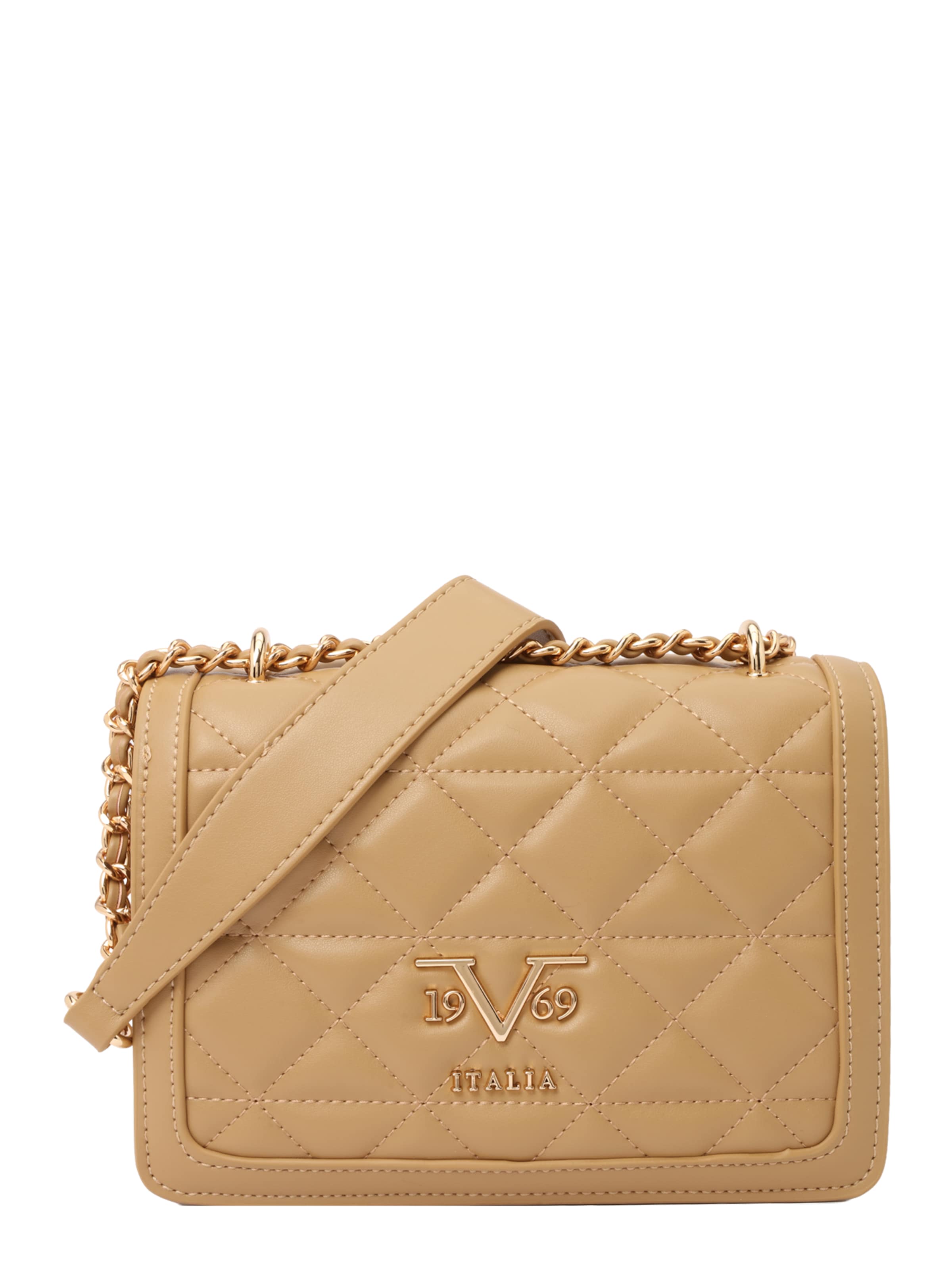19V69 ITALIA - Bolso de hombro 'Gaby Gold' en beige: frente
