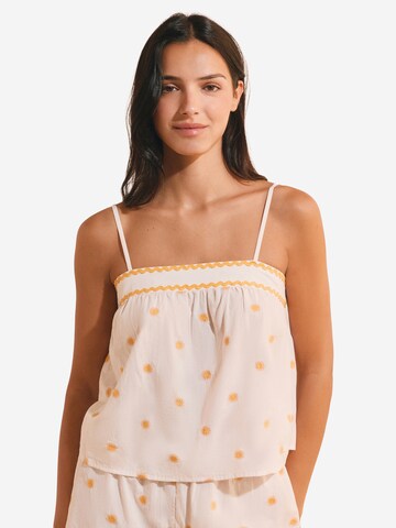 Camicia da notte 'Marilla' di ETAM in beige: frontale