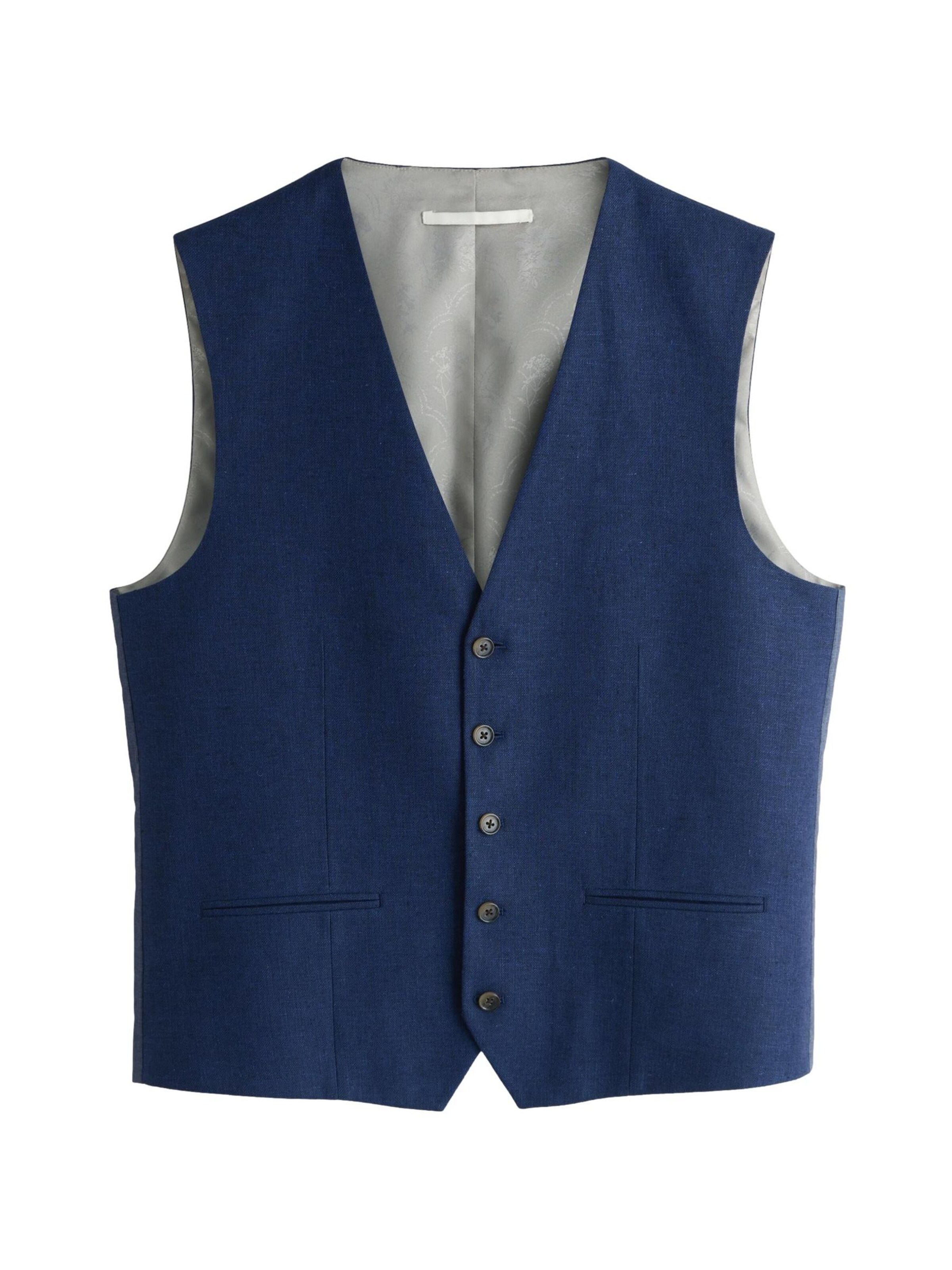 Next Gilet in Blauw: voorkant