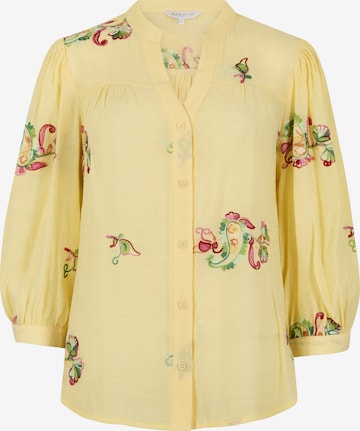 Chemisier ' ' Apricot en jaune : devant
