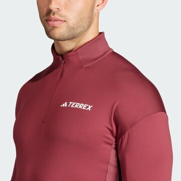 ADIDAS TERREX Funktionsshirt 'Xperior' in Rot