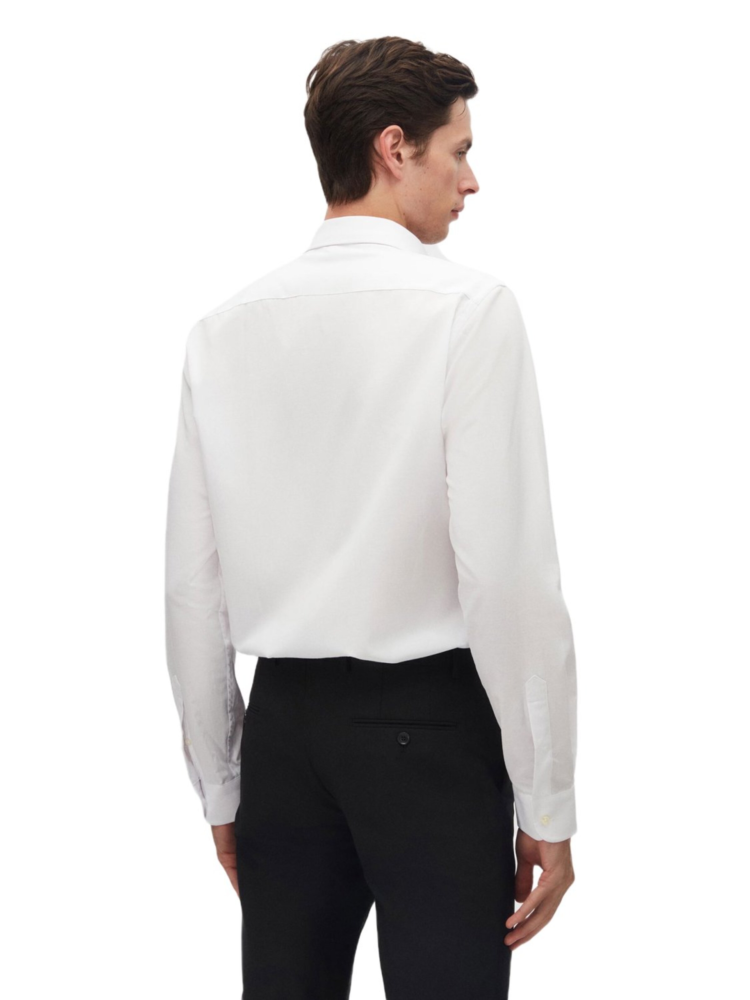 D’S Damat Regular fit Overhemd in Wit