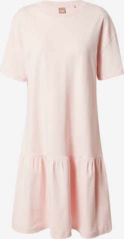 BOSS Orange Kleid 'Enika' in Pink: predná strana