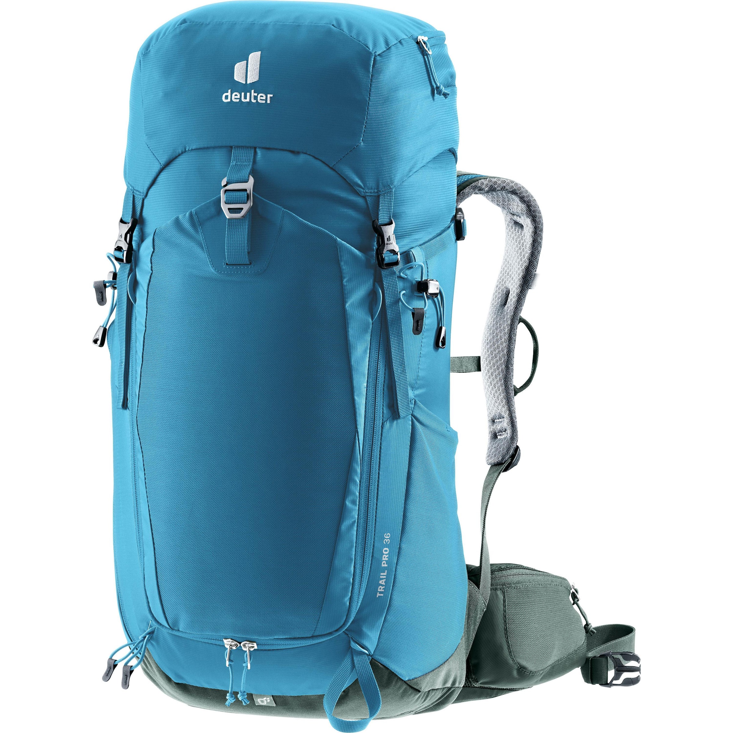 DEUTER Sports Backpack 'Trail Pro 36' in Blue: front